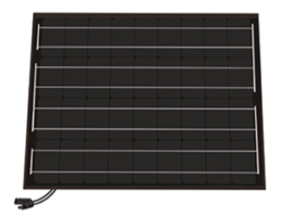 Panneaux solaires photovoltaïques pour instrumentation sur sites isolés