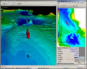 Logiciel HYPACK Max pour suivi bathymétrique 3D avec le SonTek M9